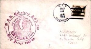 USS Calcaterra history