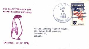USS Calcaterra history
