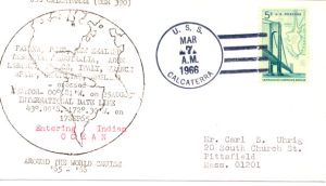 USS Calcaterra history