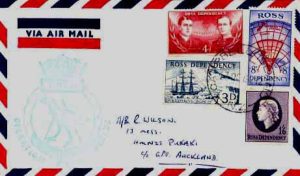 via air mail onboard post office