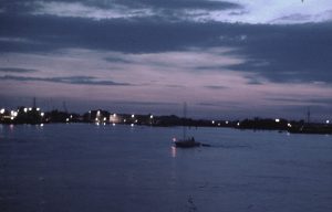 Portsmouth Harbor at nite