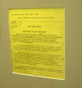 Presidential Press Release