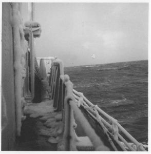 HMNZS Rotoiti at South