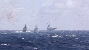 Shadowing American Carrier Group detail