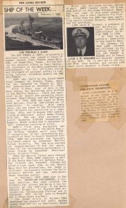 Gary Ship of the Week Archie Cunningham