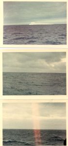 Icebergs on station