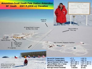 Nick Powell at the South Pole