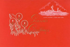 TJ Gary Christmas Card and insert