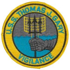 USS Thomas J Gary patch