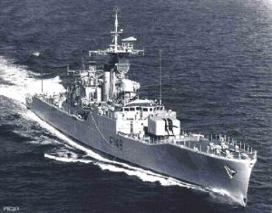 HMNZS Taranaki made one emergency picket