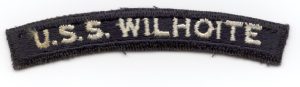 USS Wilhoite Shoulder Patch