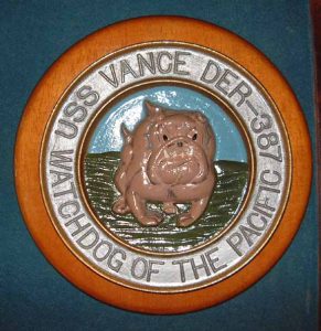 New Zealand plaques from USS Mills and USS Calcaterra