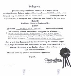 Richard Welsh Subpoena
