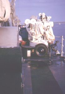 Camera used to record missile launch