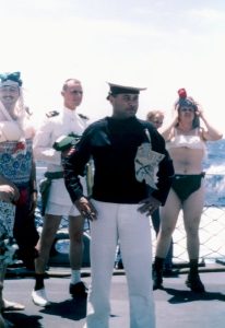 USS Calcaterra Crossing the Equator