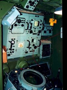 Here a shot of the unit control console